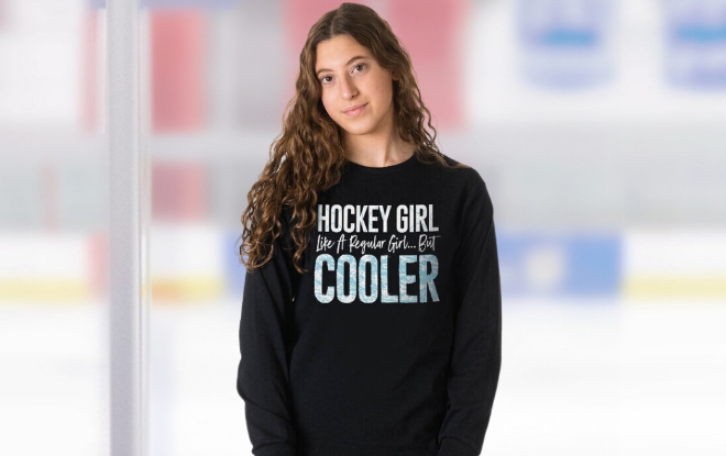 Shop Hockey Long Sleeve Shirts