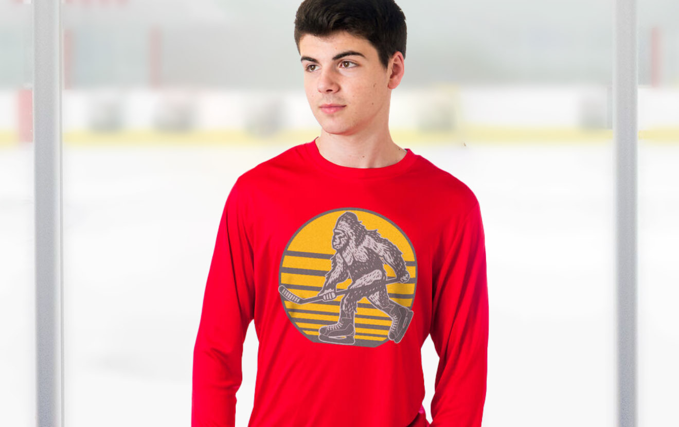 Shop Hockey Long Sleeve Performance Tees