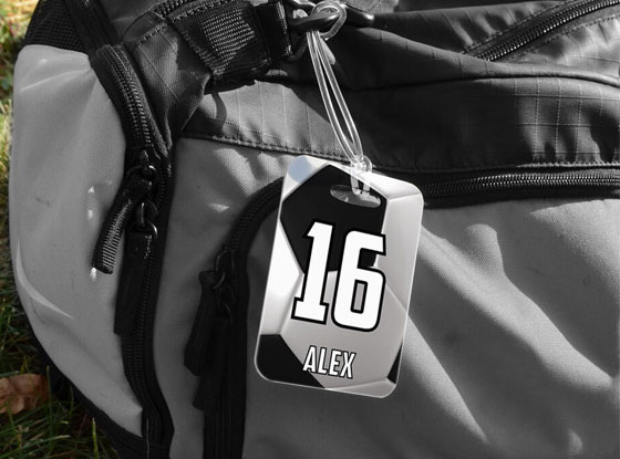 Shop Soccer Ball Bag Tag