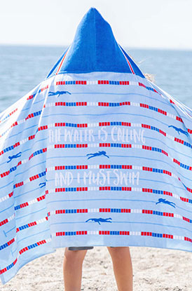 Shop Our NEW Hooded Swim Beach Towel