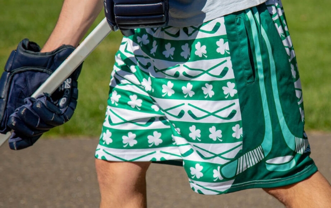 Shop Our Shamrock Hockey Shorts