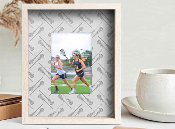 Shop Girls Lacrosse Herringbone Premier Frame