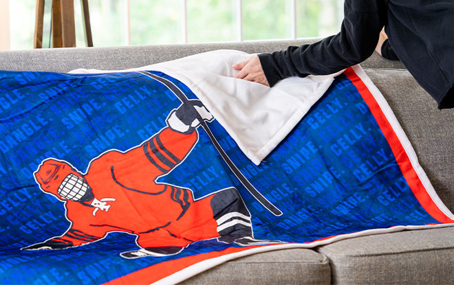 Shop Our Hockey Blankets