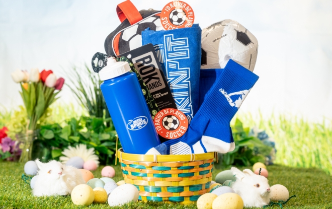 Shop Our Soccer Easter Baskets