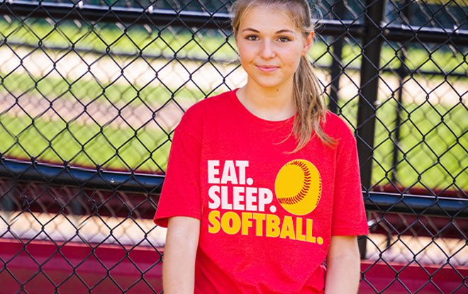 Shop Softball Short Sleeve T-Shirts