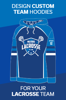 Design Custom Hoodies for Your Lacrosse Team!