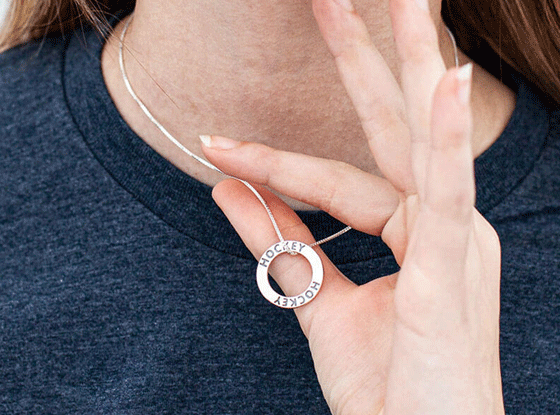 Shop Hockey Necklaces