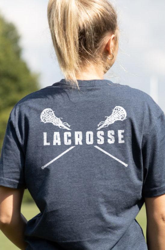 Shop Our Girls Lacrosse Back Design Tees