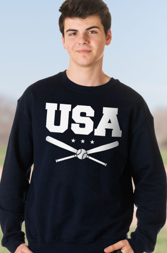 Shop Our Baseball Crewneck Sweatshirts