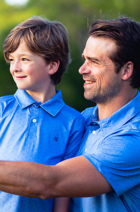 Shop Our Father and Son Polos