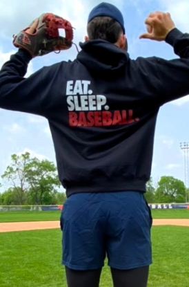 Shop Our Baseball Back Design Sweatshirts