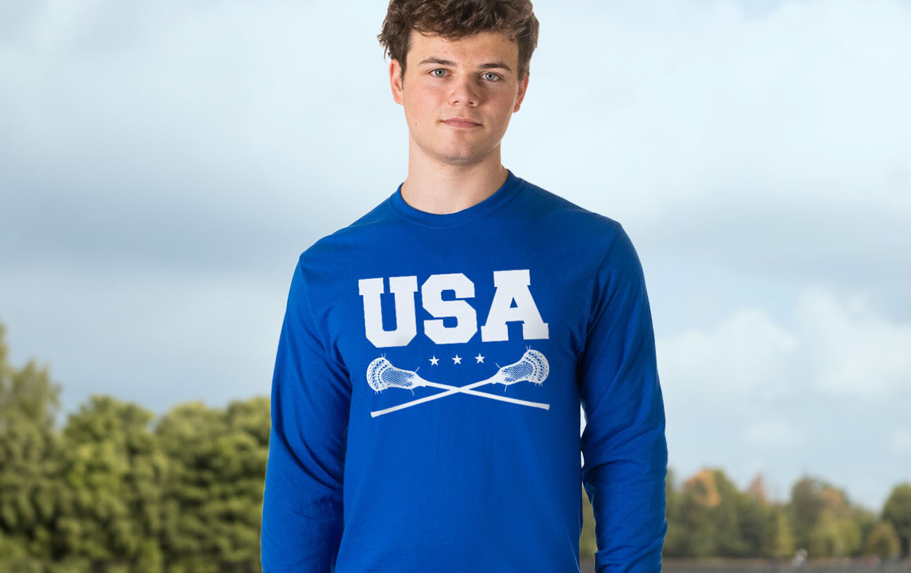 Shop Our Lacrosse Long Sleeve Tees