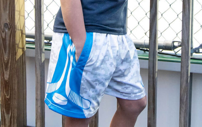 Hockey Shorts | Hockey Themed Shorts | ChalkTalkSPORTS