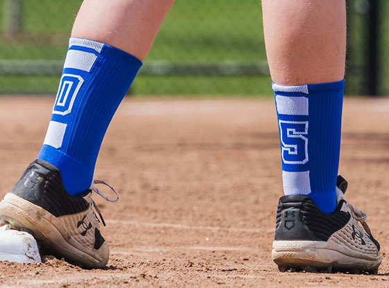 Shop Our Baseball Team Number Mid-Calf Socks