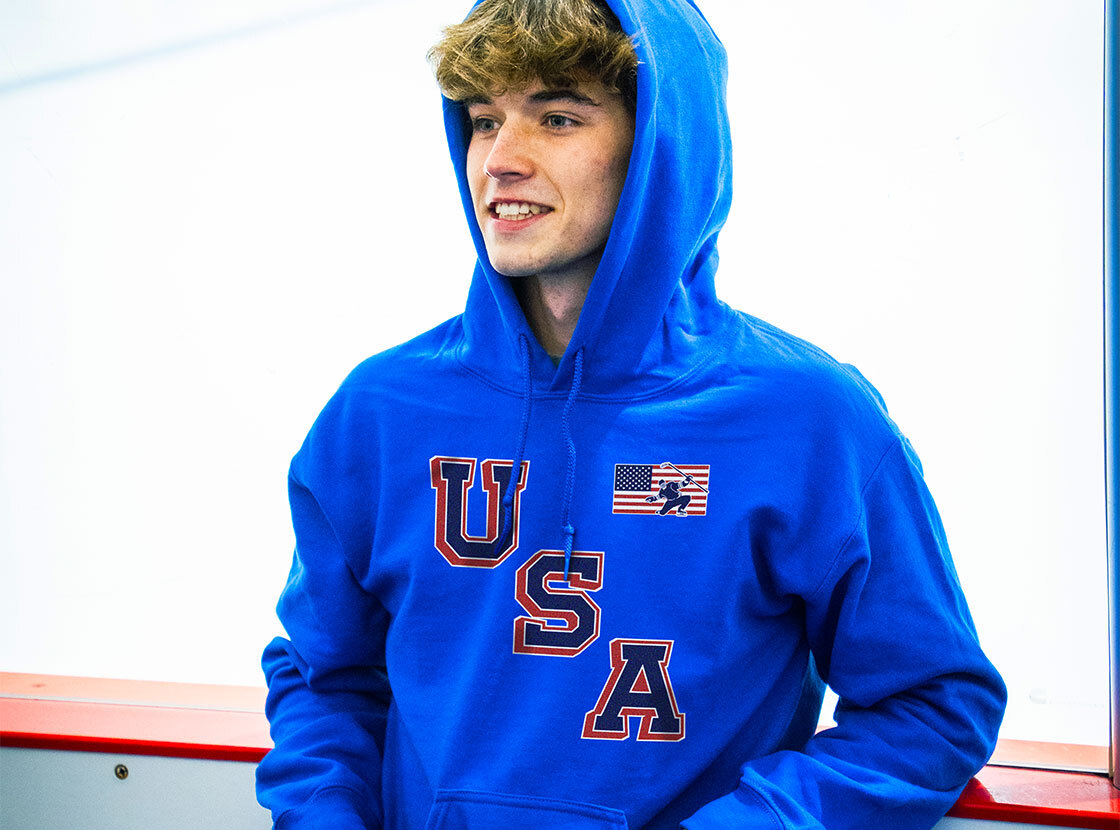 Shop Our Hockey Patriotic Sweatshirts