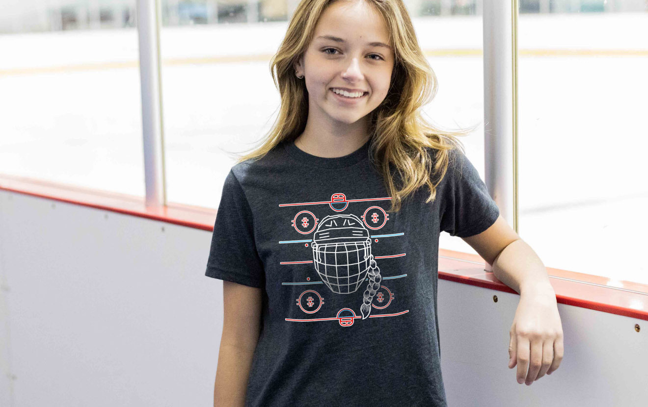 Shop Girls' Hockey Tees