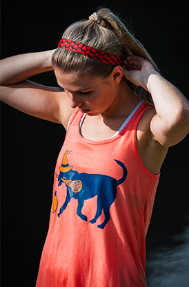 Shop Our Lula the Witch Dog Flowy Tank