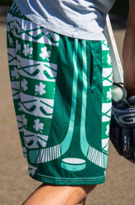 Shop Our Shamrock Hockey Shorts