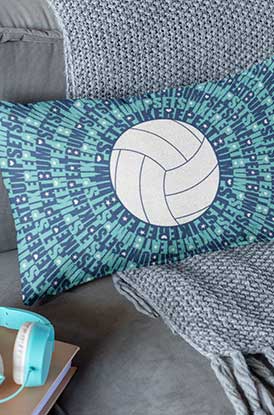 Shop Our Volleyball Bump Set Spike Pillowcase