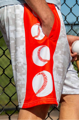 Shop Digital Camo Baseball Shorts