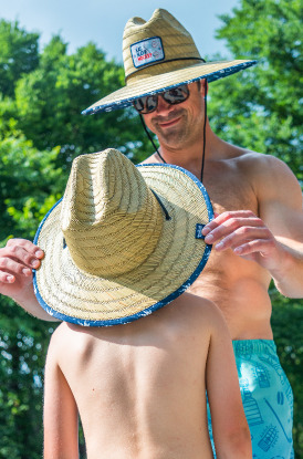 Shop Father-Son Hockey Swim Trunks