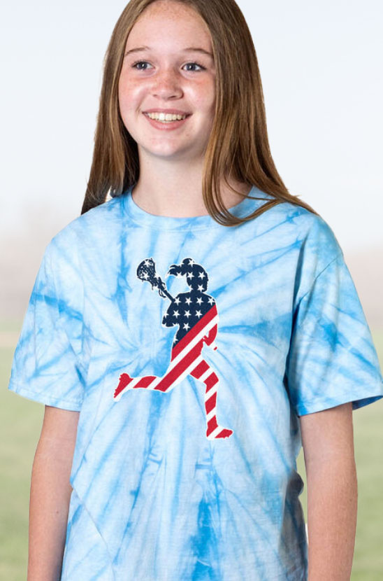 Shop Our Girls Lacrosse Tie-Dye Tees