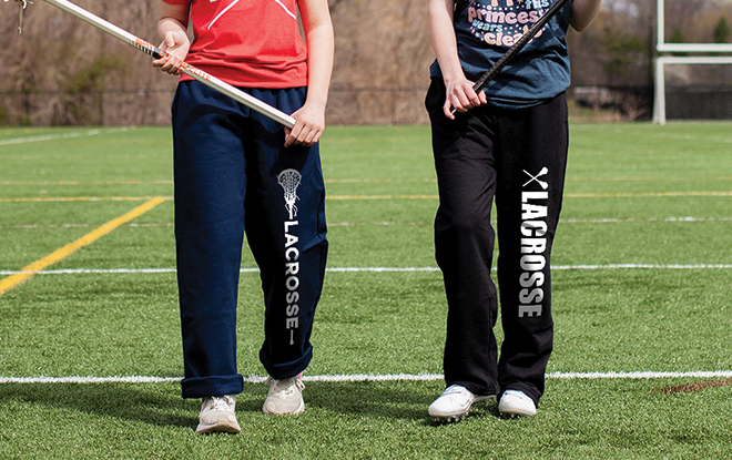 Girls Lacrosse Sweatpants ChalkTalkSPORTS