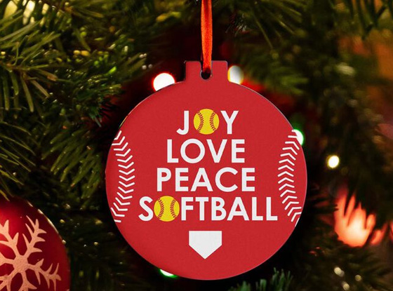 Shop All Softball Ornaments