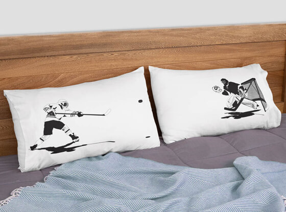 Shop Our Hockey Pillowcases