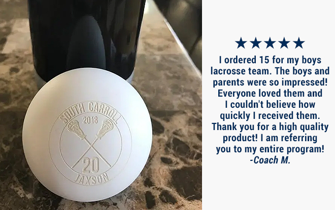 Shop Our Engraved Lacrosse Balls