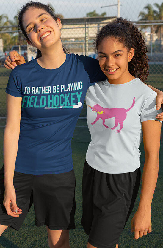 Shop Our Field Hockey Tees