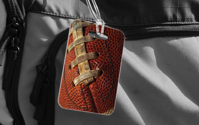 Football Bagtags
