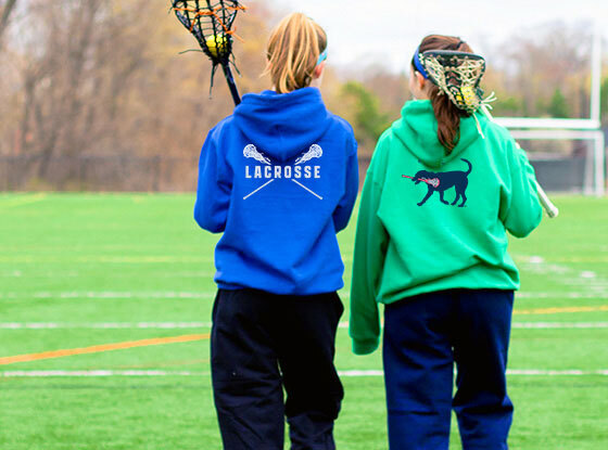 Shop Girls Lacrosse Back Design Collection