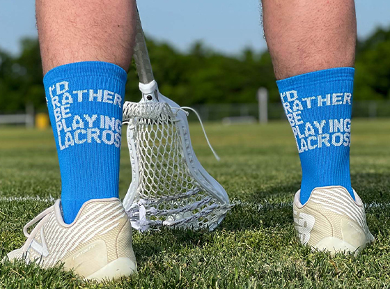 Shop Guys Lacrosse Crew Socks