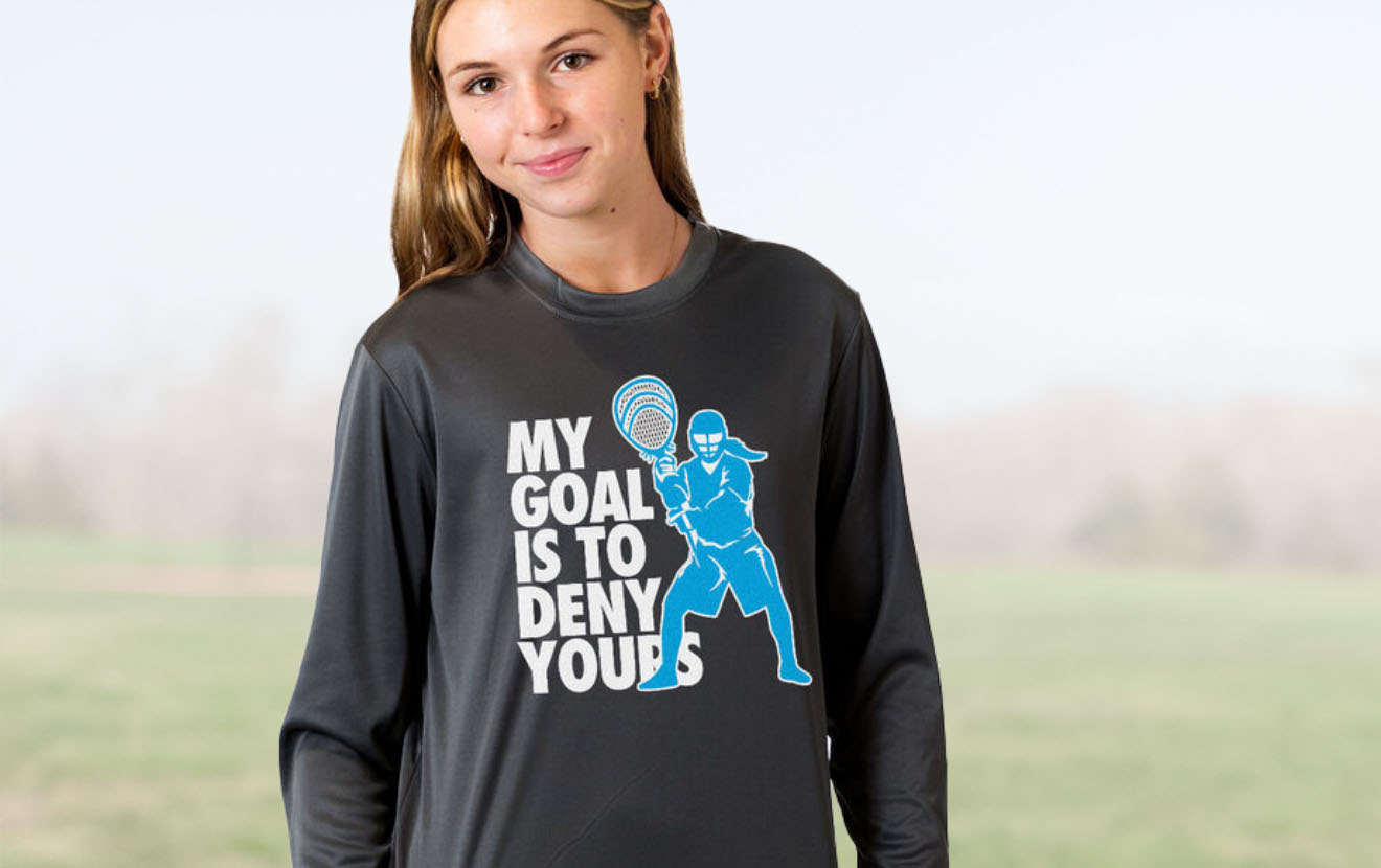 Shop Our Girls Lacrosse Long Sleeve Performance Tees