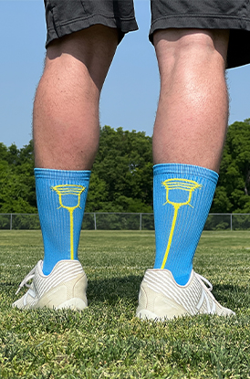 Shop Guys Lacrosse Single Stick Mid-calf Socks
