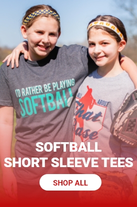 Shop Our Softball Short Sleeve Tees