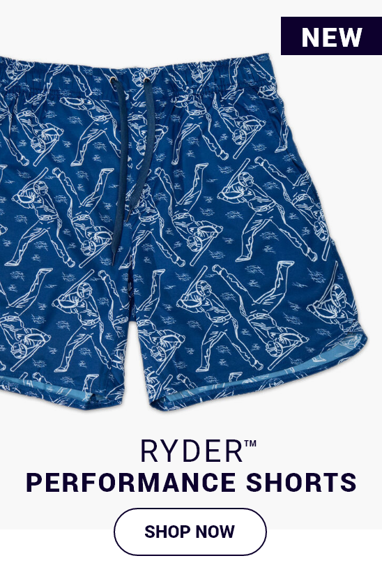 Shop Our Ryder Performance Shorts