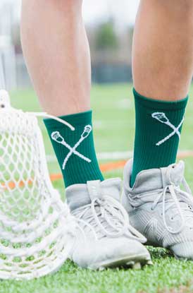 Shop Guys lacrosse Mid-calf Socks