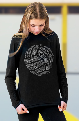 Shop Our Volleyball Long Sleeve Performance Tees