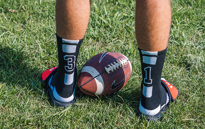 Shop Our Football Team Number Socks