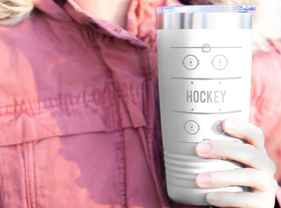 Shop Hockey Insulated Travel Mugs